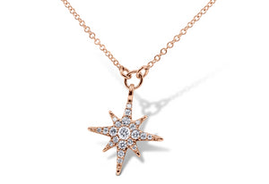 Starburst Diamond Pendant - Sydney Rosen