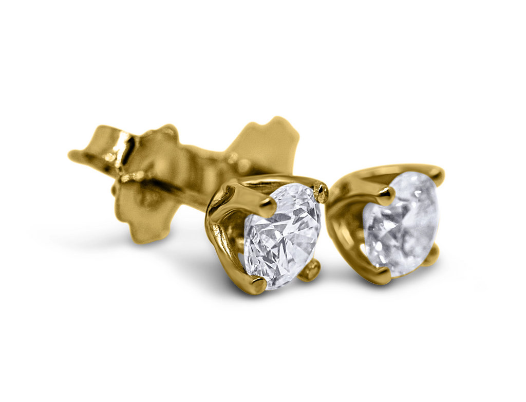 Diamond Stud Earrings - Sydney Rosen