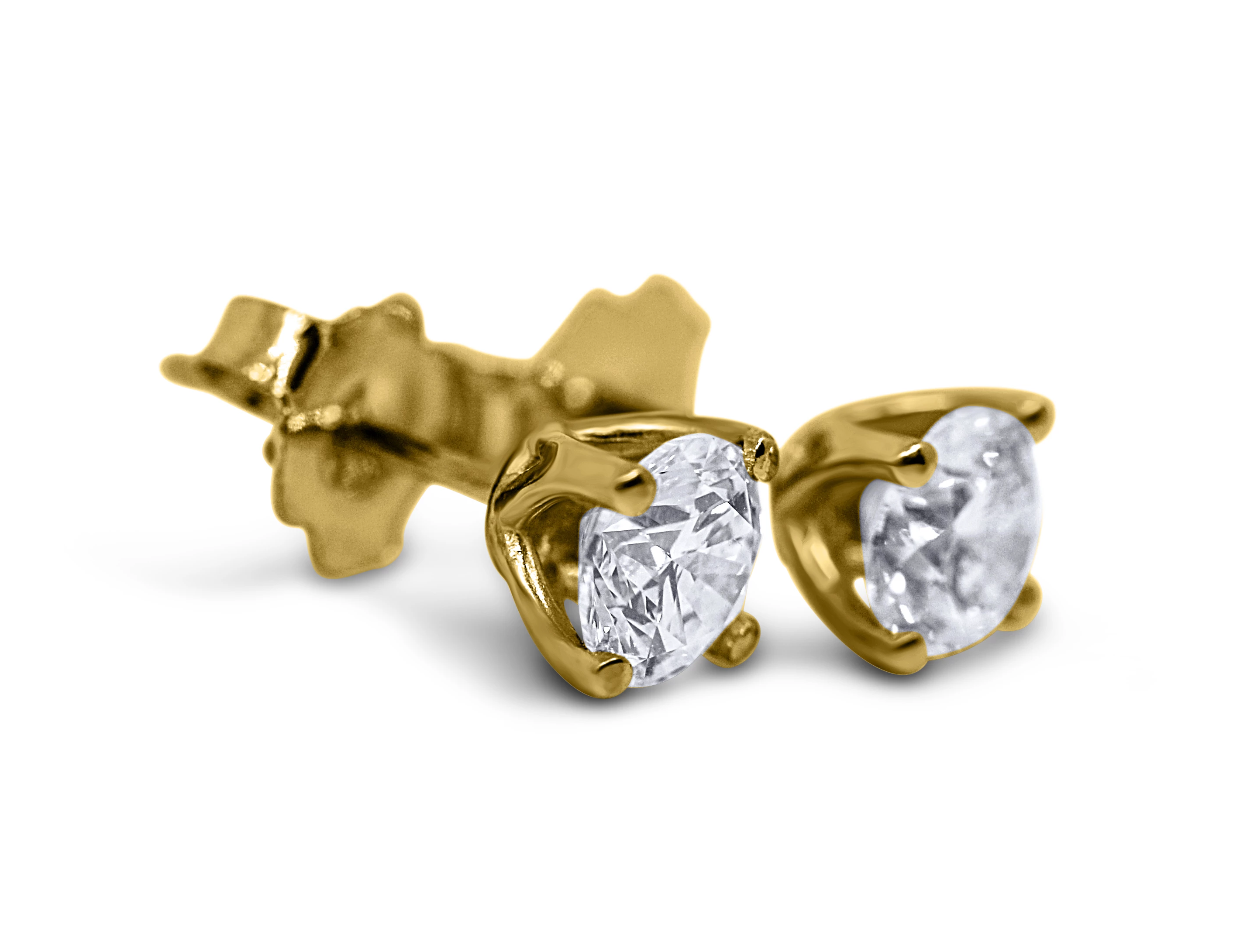 Diamond Stud Earrings - Sydney Rosen