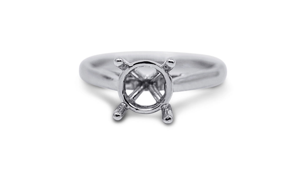 Cathedral Solitaire Engagement Ring Setting - Sydney Rosen