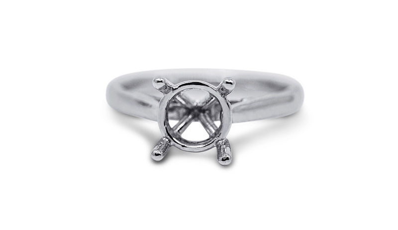 Cathedral Solitaire Engagement Ring Setting - Sydney Rosen