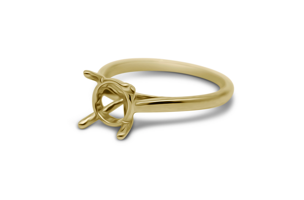 Cathedral Solitaire Engagement Ring Setting - Sydney Rosen