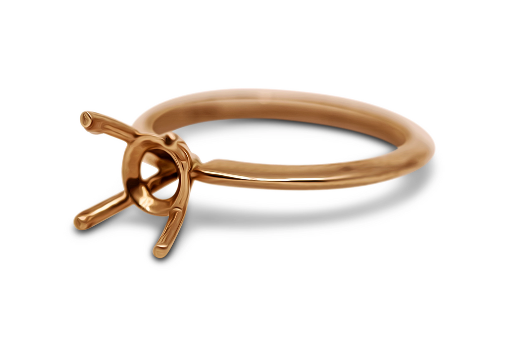 Knife Edge Engagement Ring Setting - Sydney Rosen