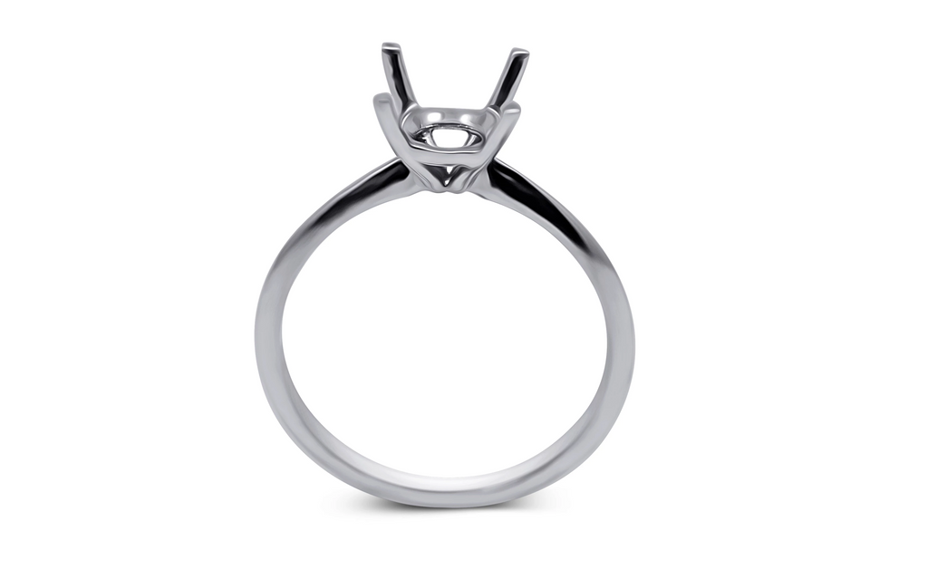 Knife Edge Engagement Ring Setting - Sydney Rosen