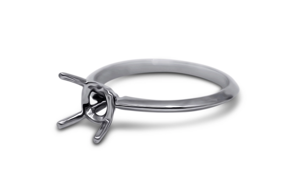 Knife Edge Engagement Ring Setting - Sydney Rosen