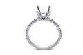 Pave Diamond Engagement Ring Setting - Sydney Rosen