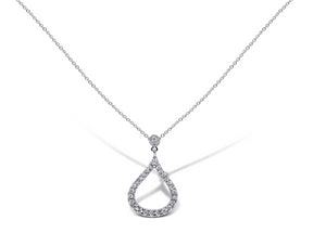 Teardrop Diamond Pendant - Sydney Rosen