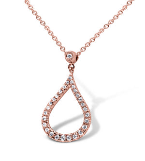 Teardrop Diamond Pendant - Sydney Rosen