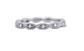 Stackable Diamond Wedding Ring - Sydney Rosen