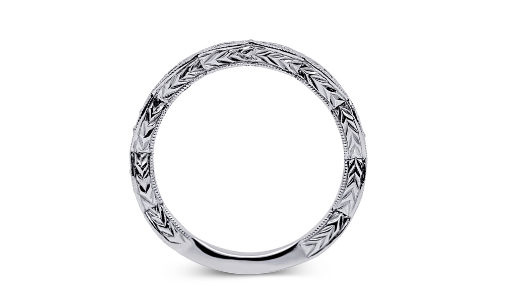 Stackable Diamond Wedding Ring - Sydney Rosen