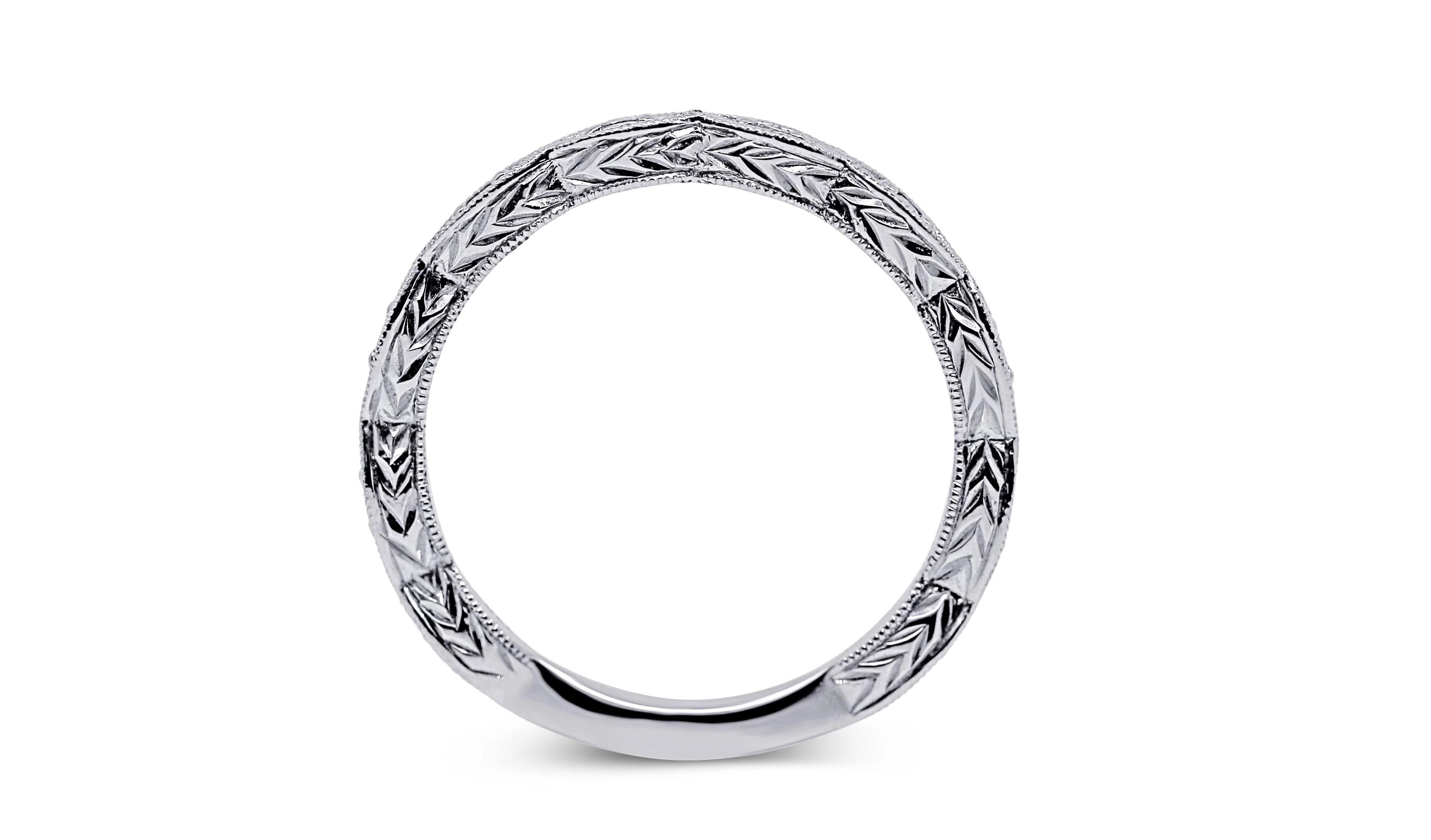 Stackable Diamond Wedding Ring - Sydney Rosen