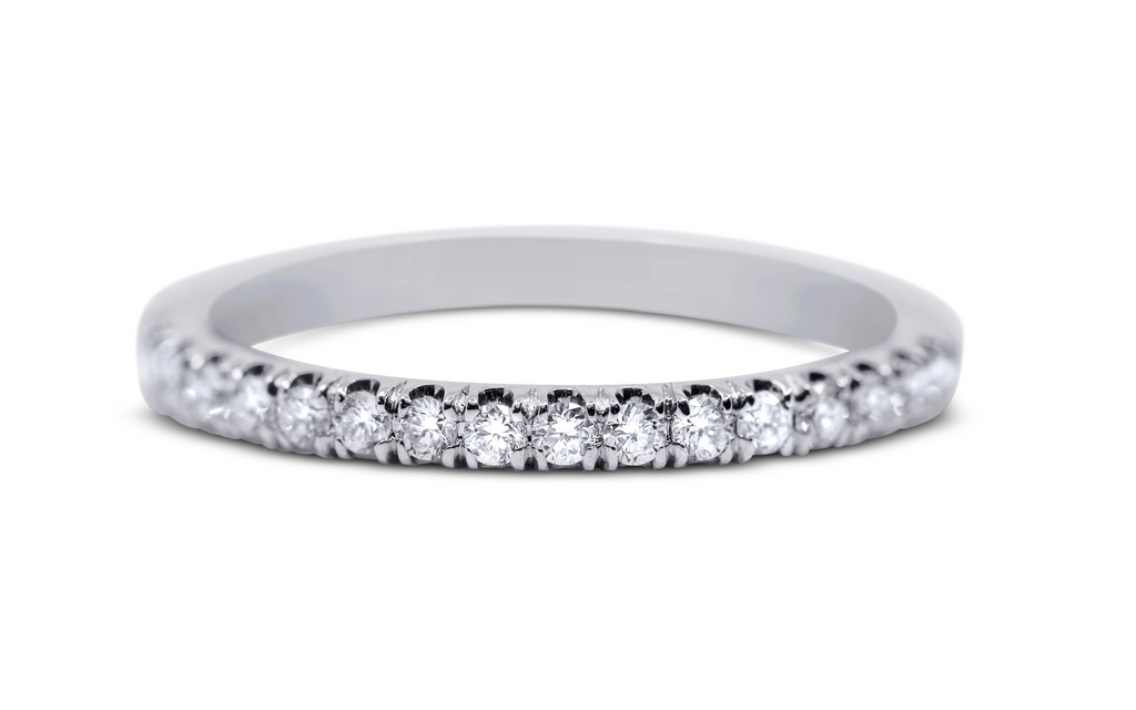 Pave Diamond Wedding Ring - Sydney Rosen