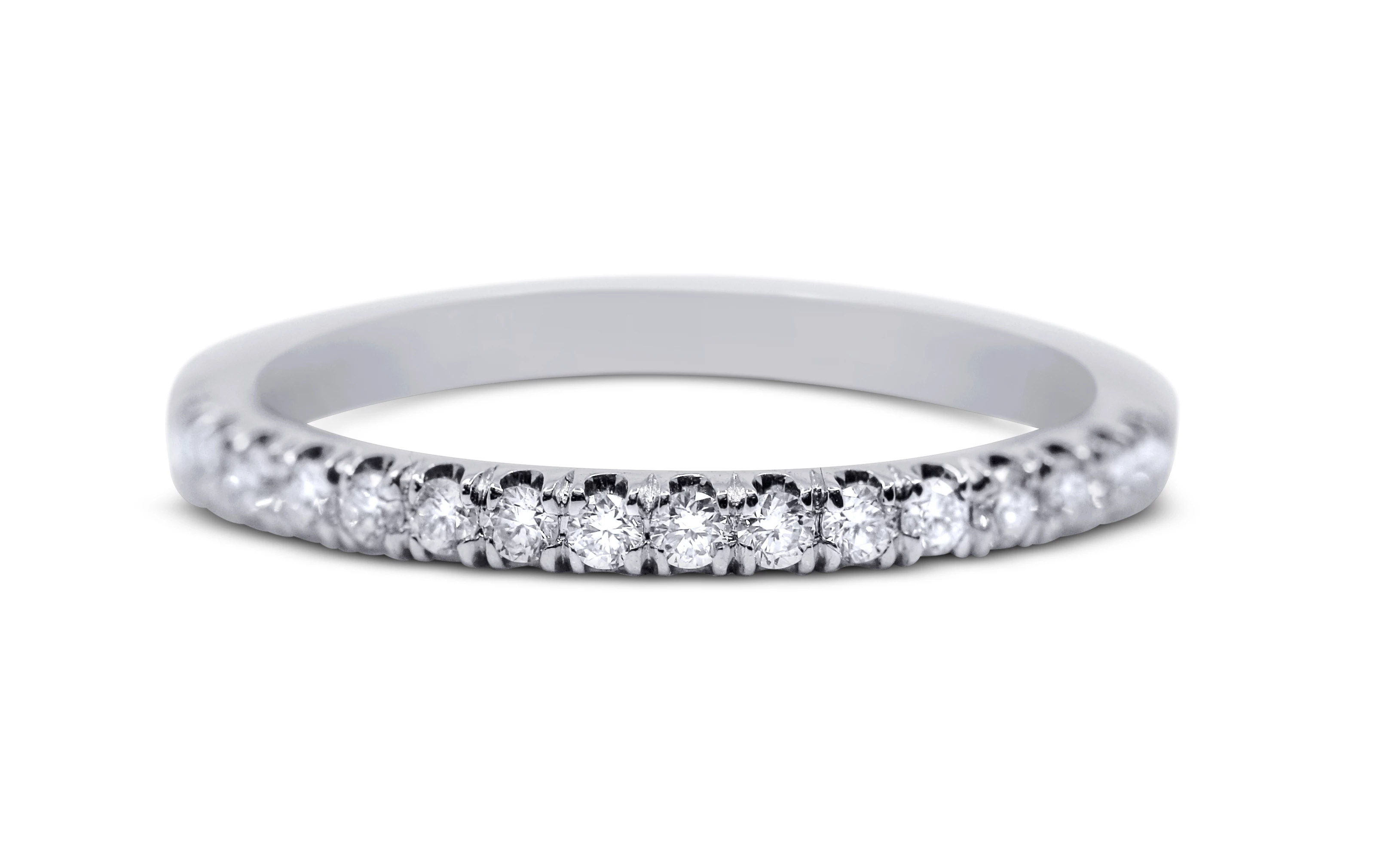 Pave Diamond Wedding Ring - Sydney Rosen