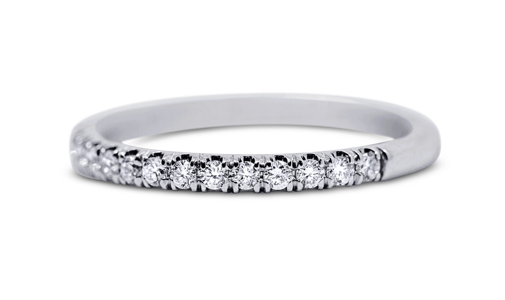 Pave Diamond Wedding Ring - Sydney Rosen