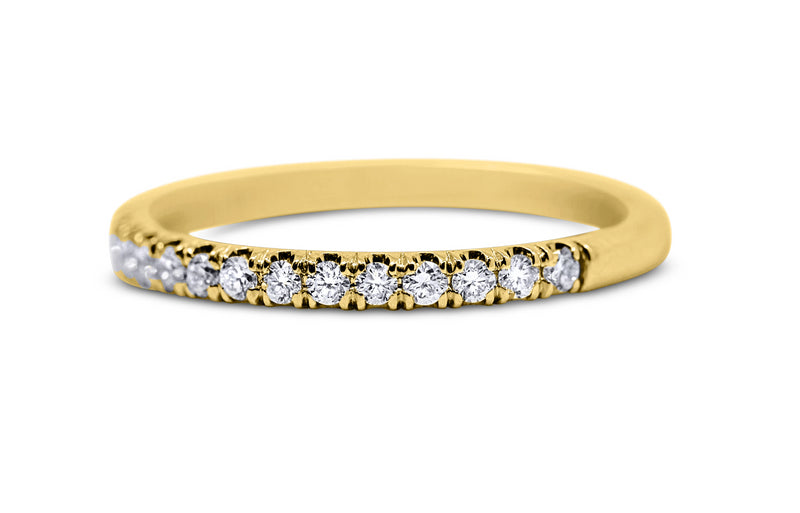 Pave Diamond Wedding Ring - Sydney Rosen