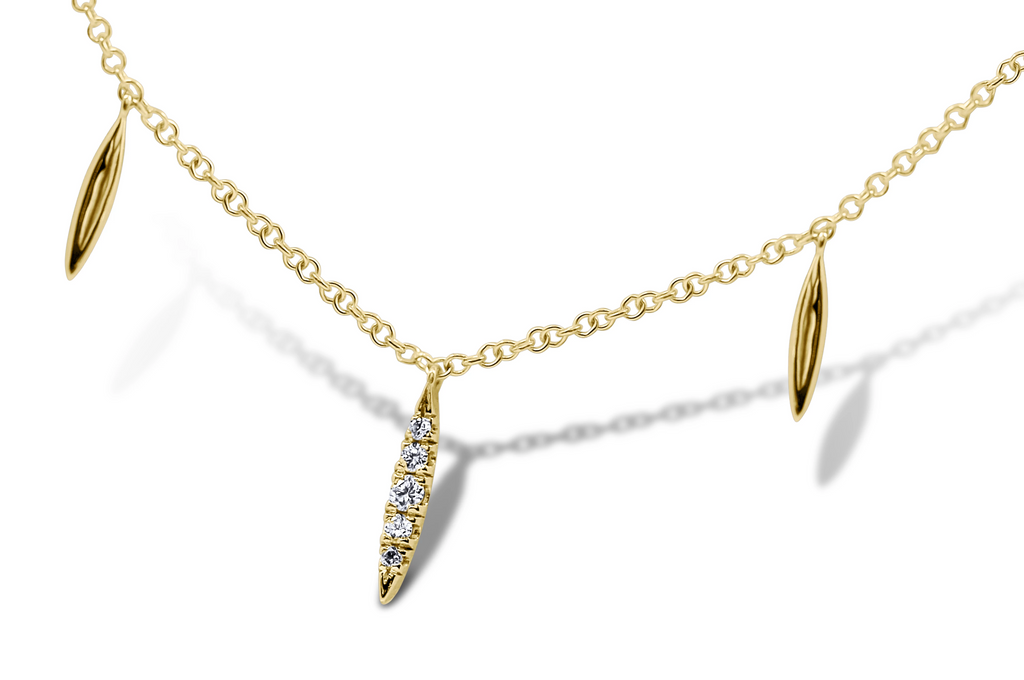 Drip Diamond Necklace - Sydney Rosen