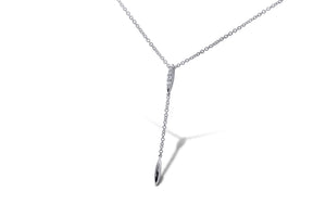 Lariat Drip Diamond Necklace - Sydney Rosen