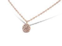 Petite Diamond Circle Pendant - Sydney Rosen