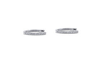 Huggy Diamond Hoops - Sydney Rosen