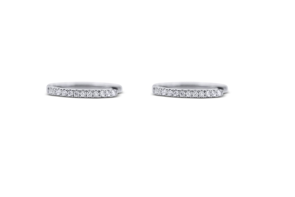 Huggy Diamond Hoops - Sydney Rosen