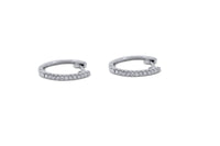 Huggy Diamond Hoops - Sydney Rosen