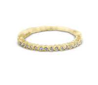 Petite Diamond Stack Ring - Round and Square - Sydney Rosen