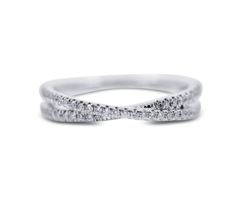 Diamond Stack Ring - Crossover - Sydney Rosen