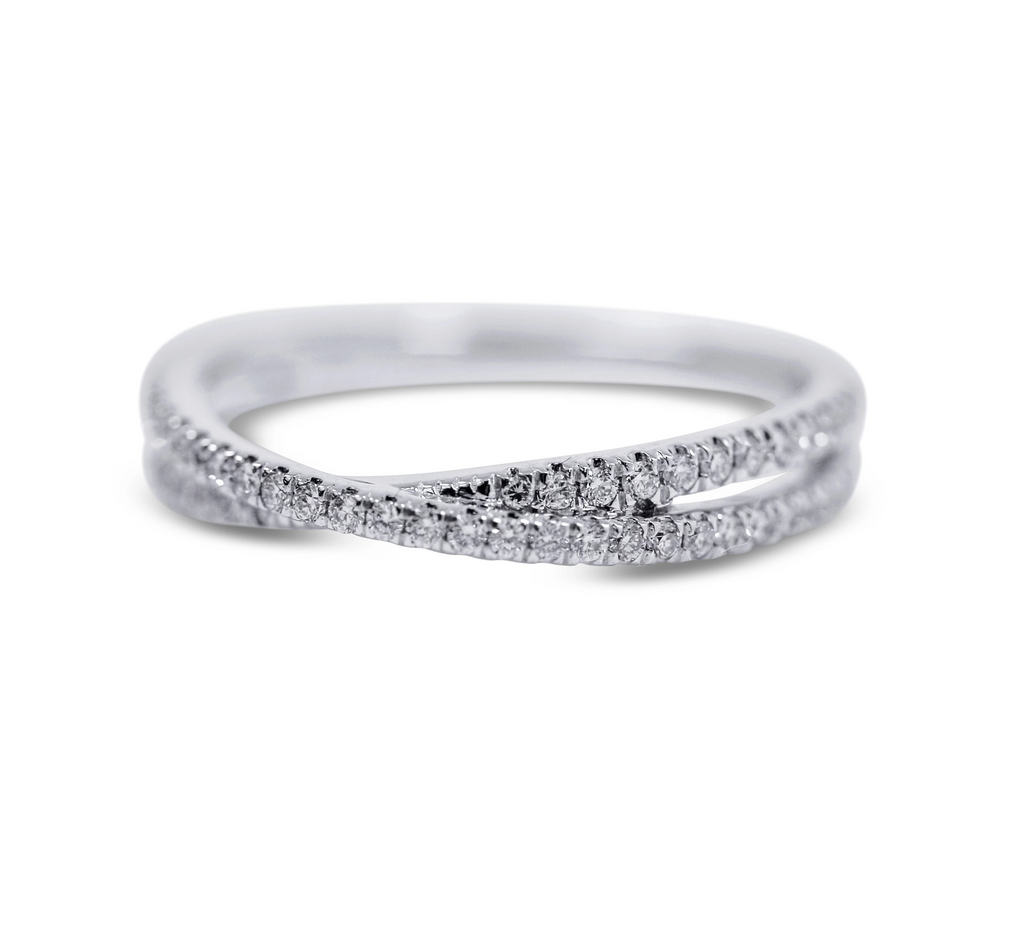 Diamond Stack Ring - Crossover - Sydney Rosen