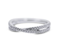 Diamond Stack Ring - Crossover - Sydney Rosen