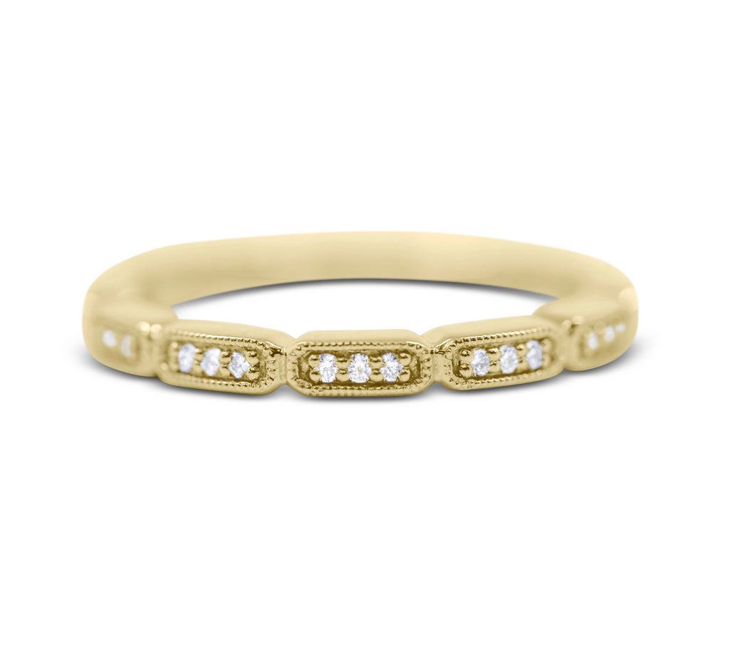 Diamond Stack Ring - Rectangle - Sydney Rosen