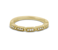 Diamond Stack Ring - Rectangle - Sydney Rosen