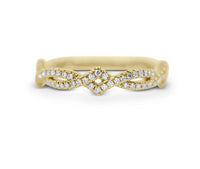 Diamond Stack Ring - Twist - Sydney Rosen