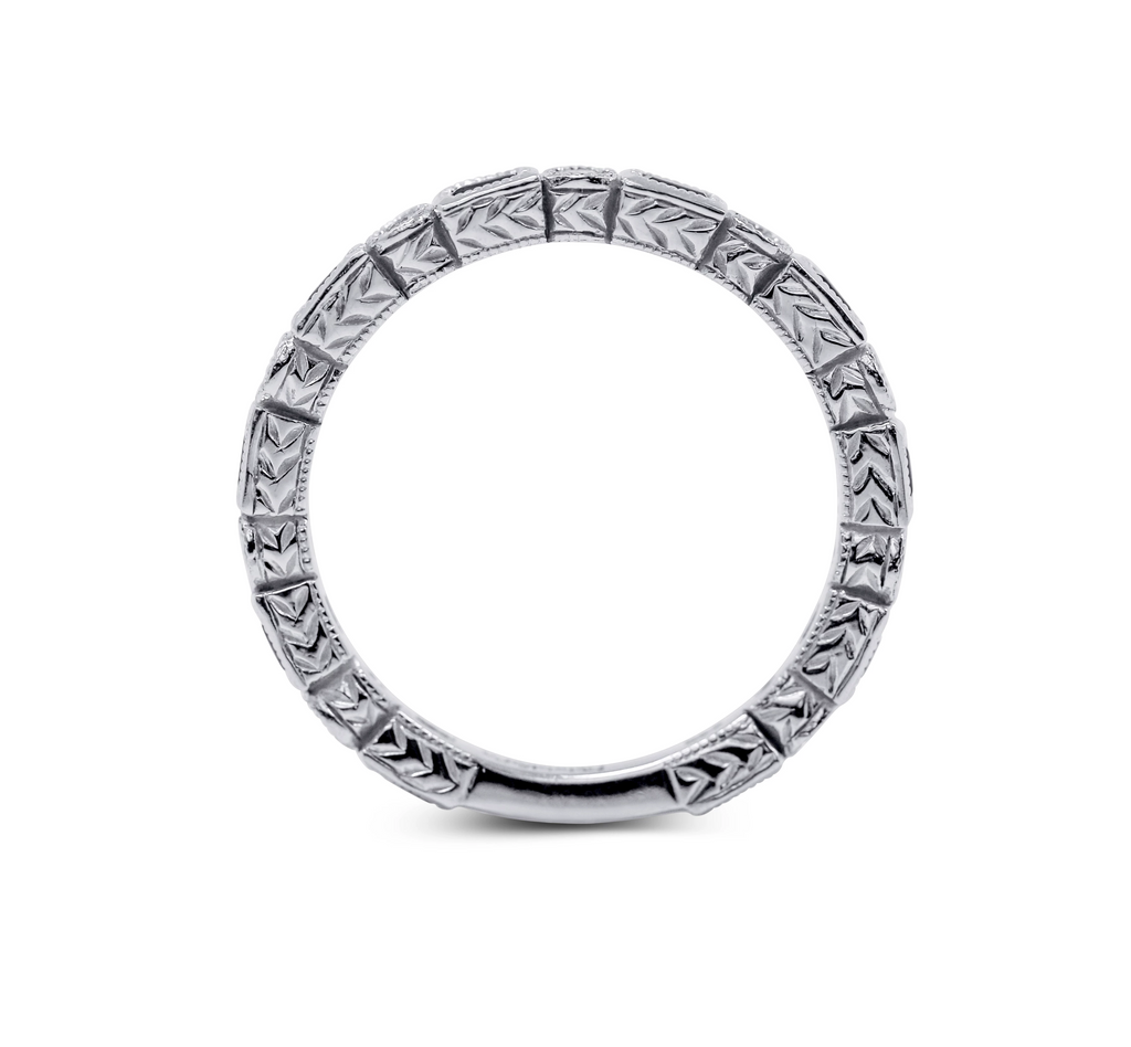 Diamond Stack Ring - Sapphire and Diamond - Sydney Rosen