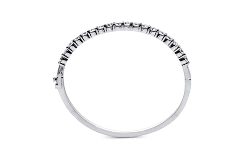 Diamond Bangle Bracelet - Sydney Rosen