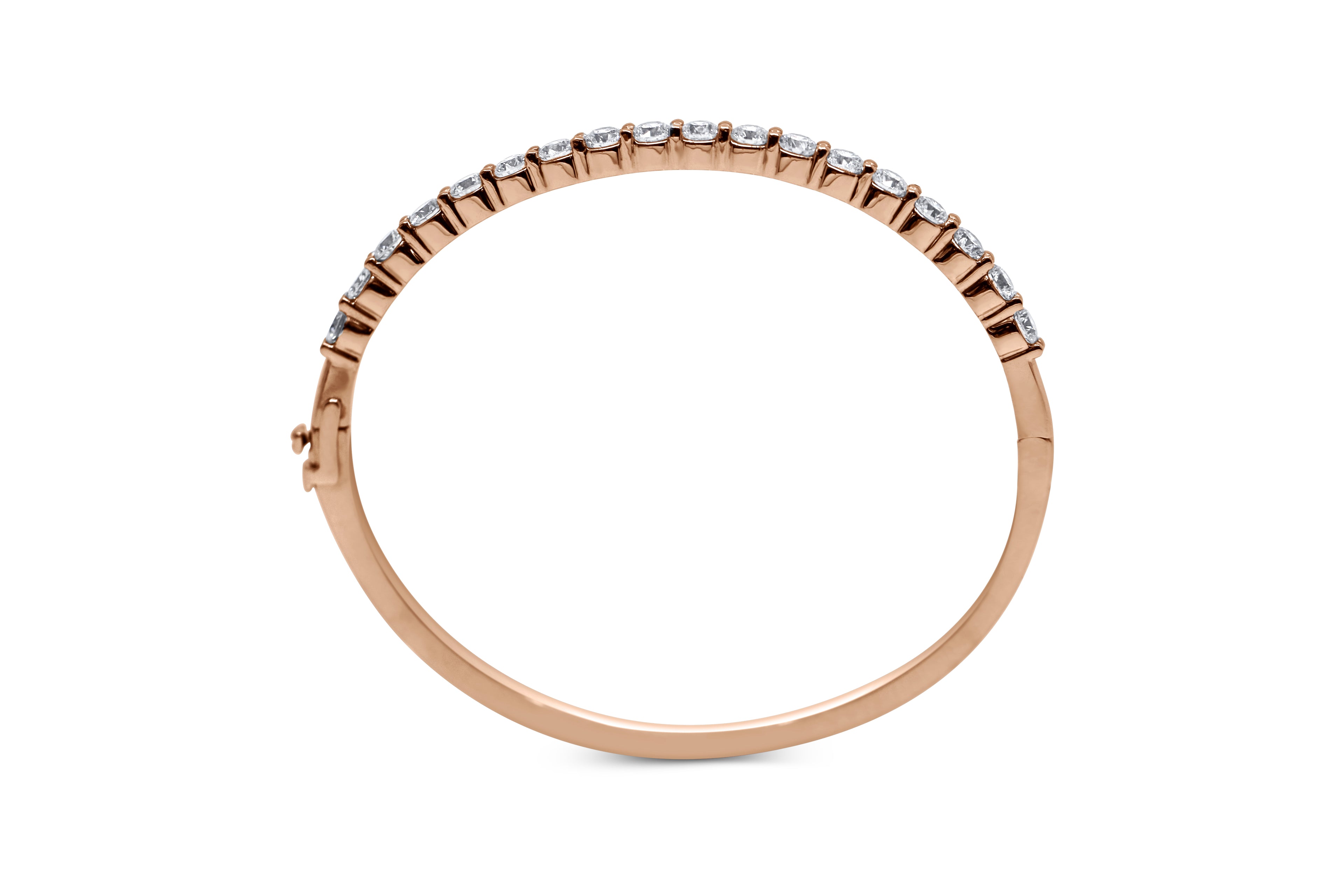 Diamond Bangle Bracelet - Sydney Rosen