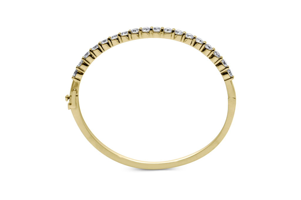 Diamond Bangle Bracelet - Sydney Rosen