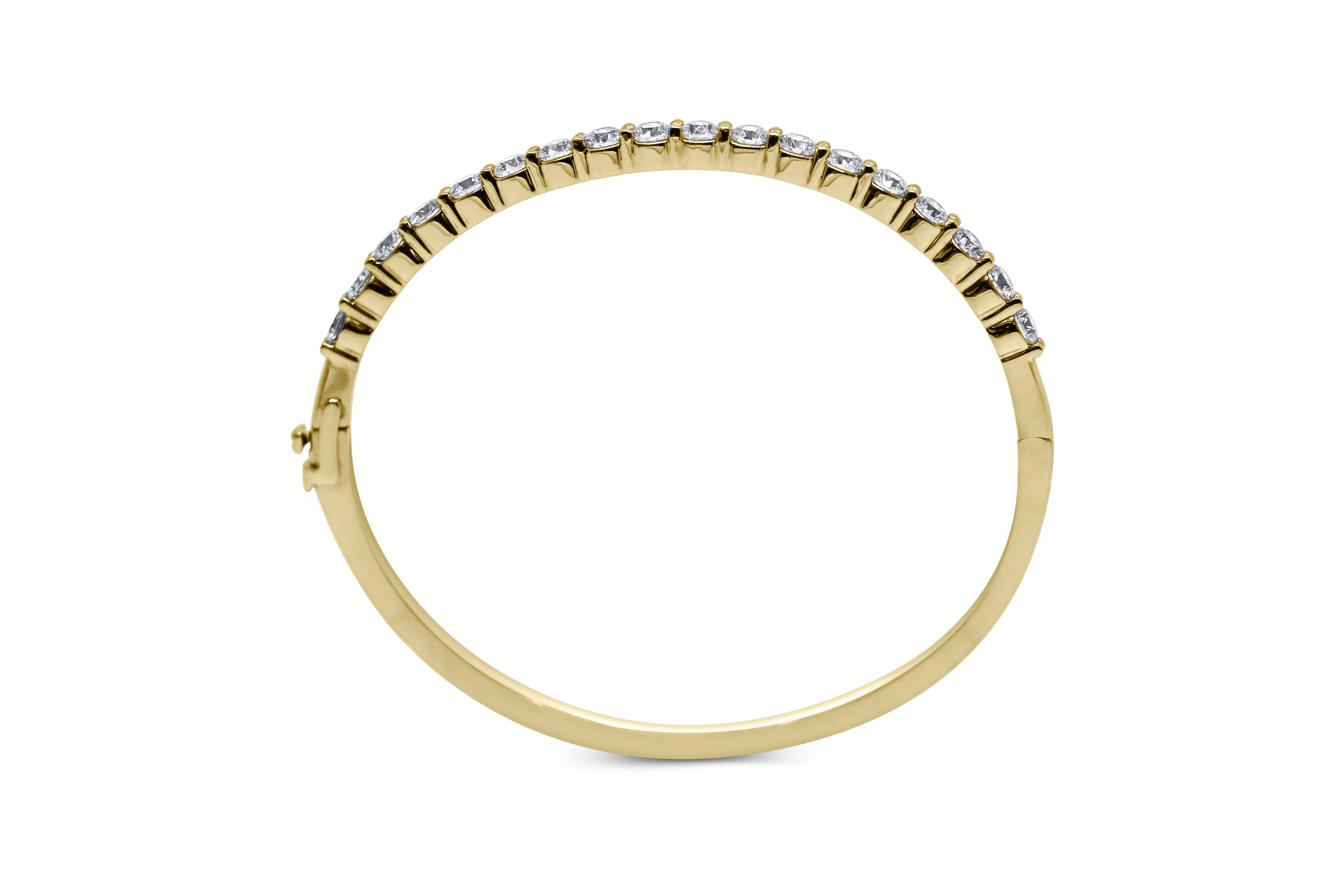 Diamond Bangle Bracelet - Sydney Rosen