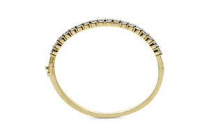 Diamond Bangle Bracelet - Sydney Rosen