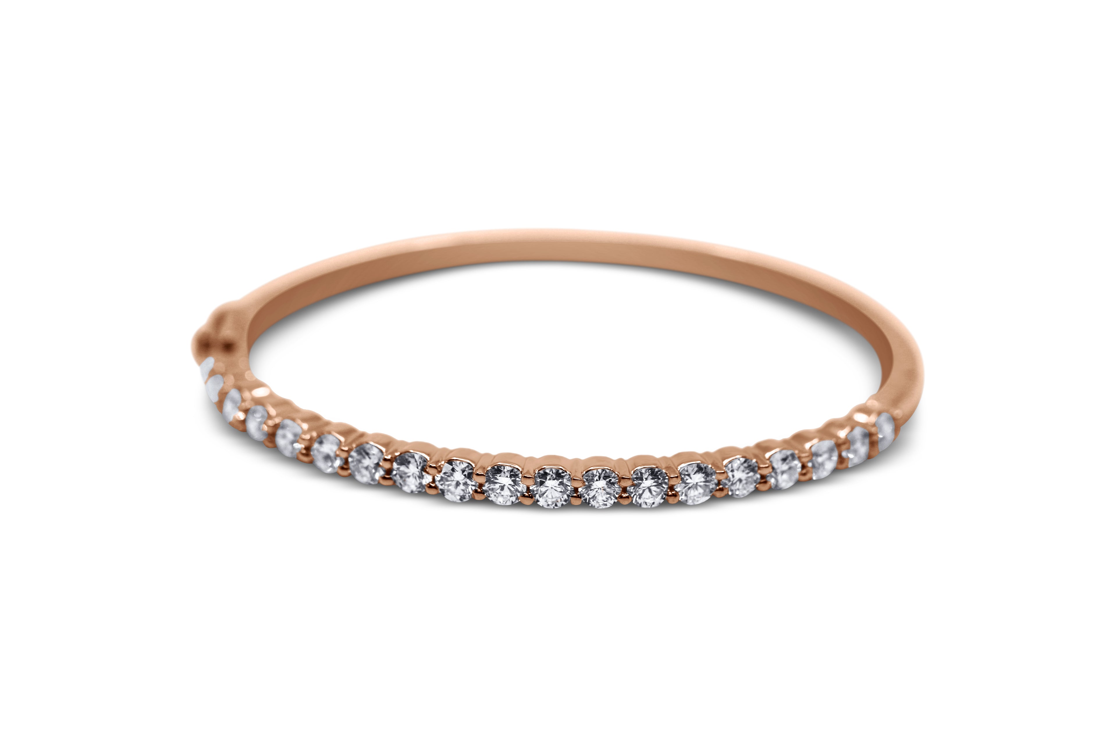 Diamond Bangle Bracelet - Sydney Rosen