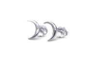 Crescent Moon Earrings - Sydney Rosen