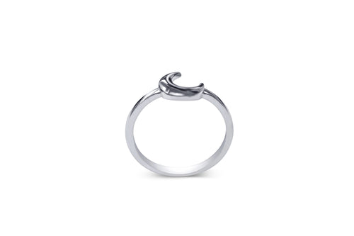 Crescent Moon Ring - Sydney Rosen