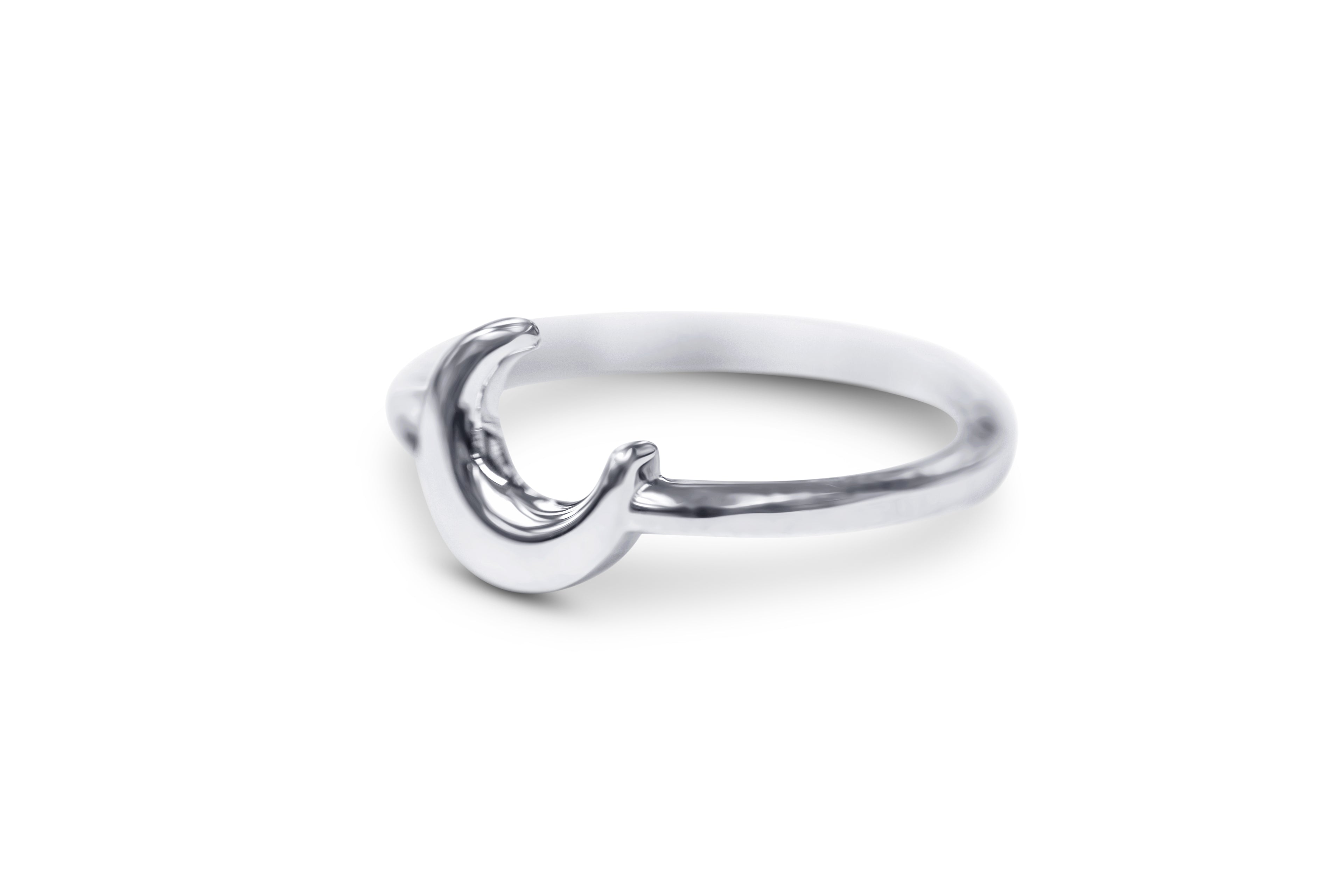 Crescent Moon Ring - Sydney Rosen