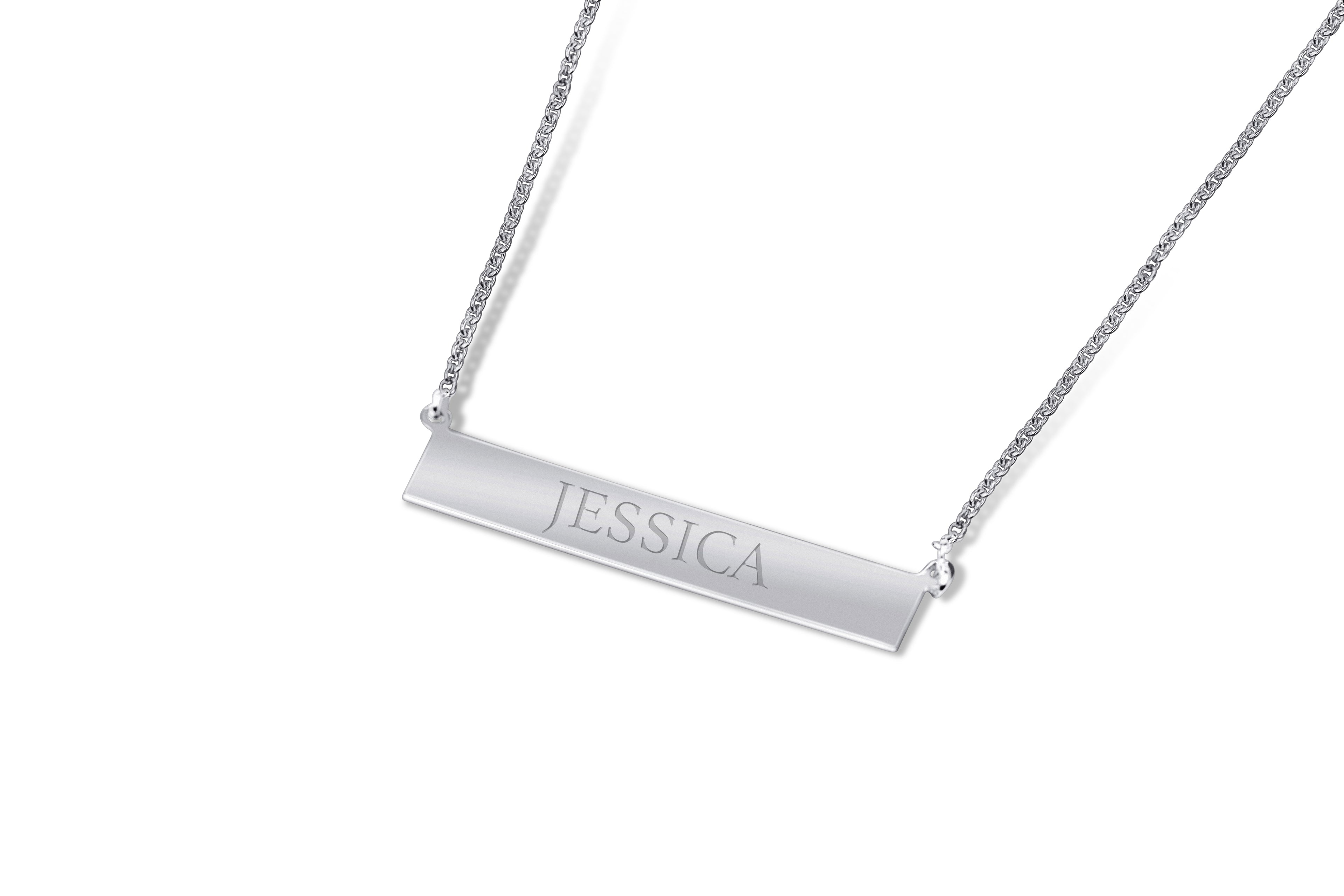 Sterling Silver “Bar” Necklace - Sydney Rosen