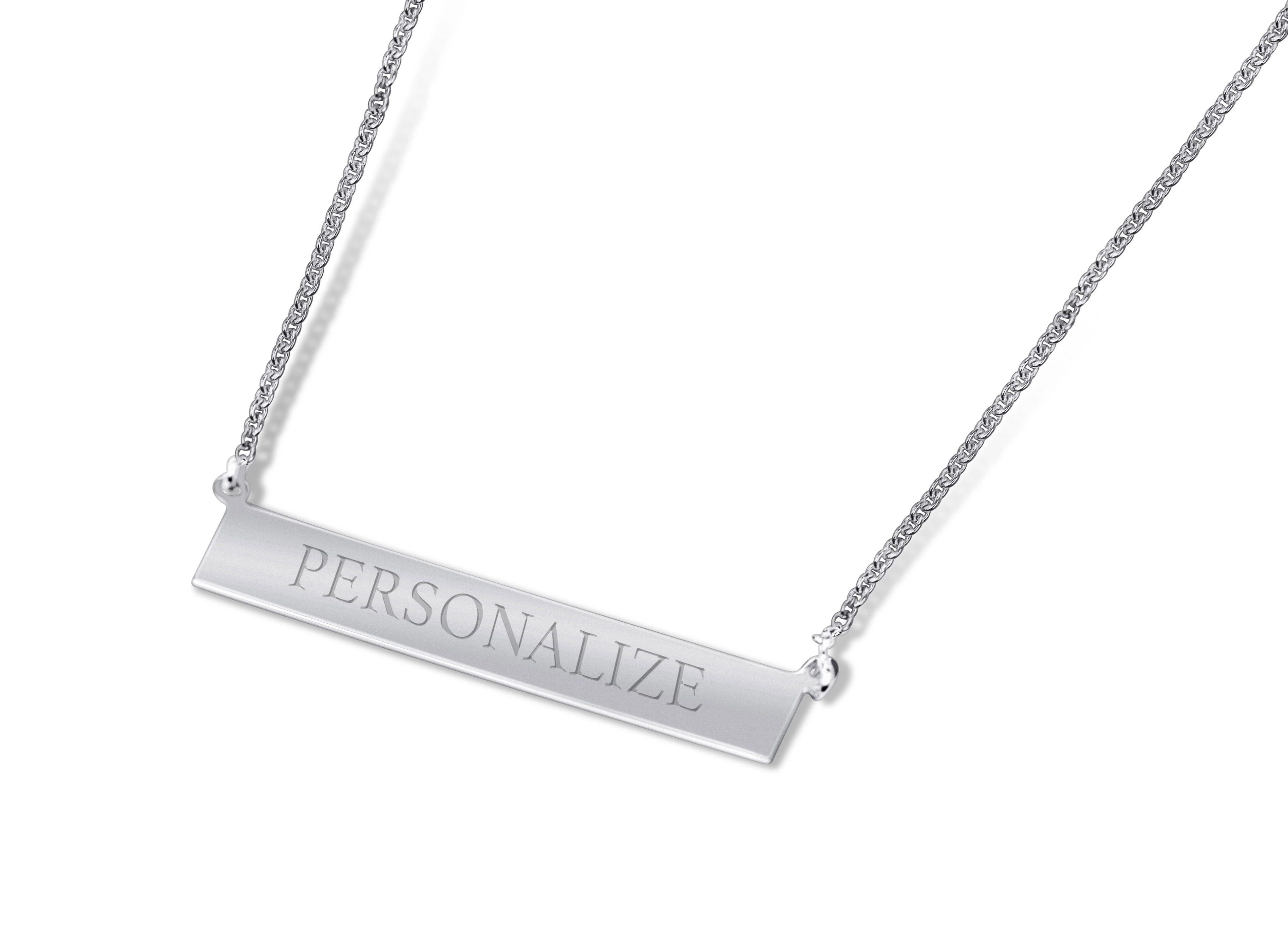 Sterling Silver “Bar” Necklace - Sydney Rosen